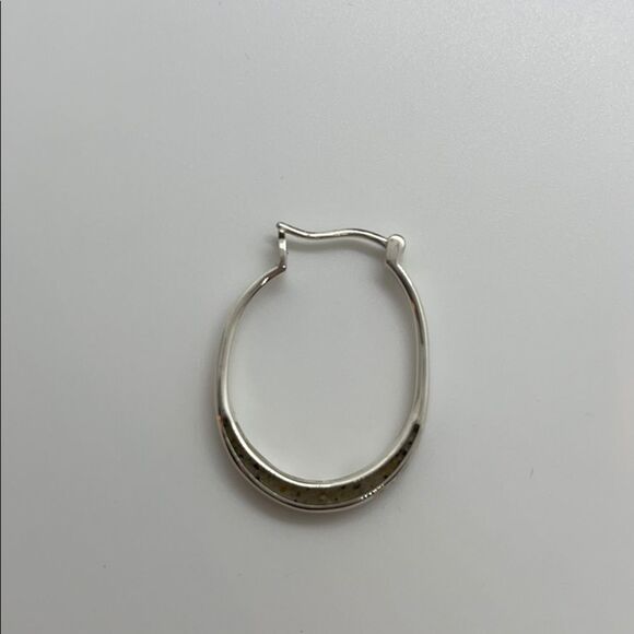 NWT Dune Jewelry Sterling Silver Hoop Earrings - Picture 4 of 6